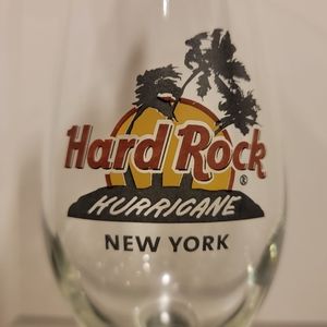Hard Rock Cafe Hurricane Glass "New York"